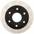 18A258SD by ACDELCO - Disc Brake Rotor - 6 Lug Holes, Cast Iron Slotted, Turned, Vented, Front