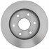 18A258 by ACDELCO - Disc Brake Rotor - 6 Lug Holes, Cast Iron, Painted, Plain Vented, Front