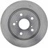 18A2611A by ACDELCO - Disc Brake Rotor - 5 Lug Holes, Cast Iron, Non-Coated, Plain Solid, Rear