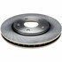 18A2606A by ACDELCO - Disc Brake Rotor - 5 Lug Holes, Cast Iron, Non-Coated, Plain, Vented, Front