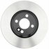 18A2642A by ACDELCO - Disc Brake Rotor - 4 Lug Holes, Cast Iron, Non-Coated, Plain, Vented, Front