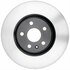 18A2652 by ACDELCO - Disc Brake Rotor - 5 Lug Holes, Cast Iron, Plain Turned, Vented, Front