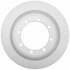 18A2654 by ACDELCO - Disc Brake Rotor - 8 Lug Holes, Cast Iron, Plain, Turned Ground, Vented, Rear