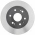18A2661 by ACDELCO - Disc Brake Rotor - 6 Lug Holes, Cast Iron, Plain, Turned Ground, Vented, Front