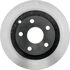 18A2659 by ACDELCO - Disc Brake Rotor - 5 Lug Holes, Cast Iron, Plain Turned, Vented, Rear