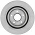 18A2660 by ACDELCO - Disc Brake Rotor - 5 Lug Holes, Cast Iron, Plain Turned, Vented, Front