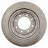 18A2679A by ACDELCO - Disc Brake Rotor - 8 Lug Holes, Cast Iron, Non-Coated, Plain, Vented, Rear