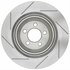 18A2677 by ACDELCO - Disc Brake Rotor - 5 Lug Holes, Cast Iron, Plain Turned, Vented, Rear