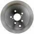 18A2683A by ACDELCO - Disc Brake Rotor - 5 Lug Holes, Cast Iron, Non-Coated, Plain Solid, Rear