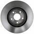 18A2687A by ACDELCO - Disc Brake Rotor - 5 Lug Holes, Cast Iron, Non-Coated, Plain Solid, Front