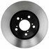 18A2687A by ACDELCO - Disc Brake Rotor - 5 Lug Holes, Cast Iron, Non-Coated, Plain Solid, Front