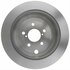 18A2683AC by ACDELCO - Disc Brake Rotor - 5 Lug Holes, Cast Iron, Coated, Plain Solid, Rear