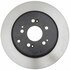 18A2688 by ACDELCO - Disc Brake Rotor - 5 Lug Holes, Cast Iron, Plain, Solid, Turned Ground, Rear