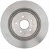 18A2688 by ACDELCO - Disc Brake Rotor - 5 Lug Holes, Cast Iron, Plain, Solid, Turned Ground, Rear