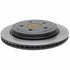 18A2694A by ACDELCO - Disc Brake Rotor - 5 Lug Holes, Cast Iron, Non-Coated, Plain, Vented, Rear