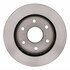18A271A by ACDELCO - Disc Brake Rotor - 6 Lug Holes, Cast Iron, Non-Coated, Plain, Vented, Front
