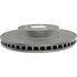 18A2721AC by ACDELCO - Disc Brake Rotor - 5 Lug Holes, Cast Iron, Coated, Plain Vented, Front
