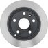 18A2727 by ACDELCO - Disc Brake Rotor - 5 Lug Holes, Cast Iron, Painted, Plain Solid, Rear