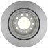 18A2734 by ACDELCO - Disc Brake Rotor - 10 Lug Holes, Cast Iron, Plain Turned, Vented, Front