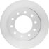 18A2734 by ACDELCO - Disc Brake Rotor - 10 Lug Holes, Cast Iron, Plain Turned, Vented, Front