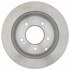 18A2746AC by ACDELCO - Disc Brake Rotor - 5 Lug Holes, Cast Iron, Coated, Plain Solid, Rear