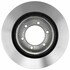 18A2738A by ACDELCO - Disc Brake Rotor - 6 Lug Holes, Cast Iron, Non-Coated, Plain, Vented, Front