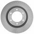 18A2738A by ACDELCO - Disc Brake Rotor - 6 Lug Holes, Cast Iron, Non-Coated, Plain, Vented, Front
