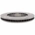 18A2747AC by ACDELCO - Disc Brake Rotor - 5 Lug Holes, Cast Iron, Coated, Plain Vented, Front