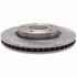 18A2747AC by ACDELCO - Disc Brake Rotor - 5 Lug Holes, Cast Iron, Coated, Plain Vented, Front