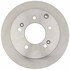 18A2746A by ACDELCO - Disc Brake Rotor - 5 Lug Holes, Cast Iron, Plain, Solid, Turned Ground, Rear