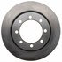 18A274A by ACDELCO - Disc Brake Rotor - 8 Lug Holes, Cast Iron, Non-Coated, Plain, Vented, Front