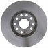 18A2784 by ACDELCO - Disc Brake Rotor - 5 Lug Holes, Cast Iron, Plain, Solid, Turned Ground, Rear