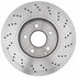 18A2769 by ACDELCO - Disc Brake Rotor - 5 Lug Holes, Cast Iron, Plain Solid, Turned, Front