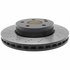 18A2769 by ACDELCO - Disc Brake Rotor - 5 Lug Holes, Cast Iron, Plain Solid, Turned, Front