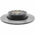 18A2785AC by ACDELCO - Disc Brake Rotor - 5 Lug Holes, Cast Iron, Coated, Plain Solid, Rear