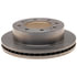 18A2804A by ACDELCO - Disc Brake Rotor - 8 Lug Holes, Cast Iron, Non-Coated, Plain, Vented, Front