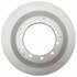 18A2812 by ACDELCO - Disc Brake Rotor - 10 Lug Holes, Cast Iron, Plain Turned, Vented, Rear