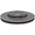 18A2822A by ACDELCO - Disc Brake Rotor - 6 Lug Holes, Cast Iron, Non-Coated, Plain, Vented, Front