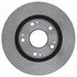 18A2824A by ACDELCO - Disc Brake Rotor - 5 Lug Holes, Cast Iron, Plain, Solid, Turned Ground, Rear