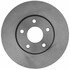 18A2841A by ACDELCO - Disc Brake Rotor - 5 Lug Holes, Cast Iron, Plain, Turned Ground, Vented, Front