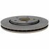 18A2835AC by ACDELCO - Disc Brake Rotor - 5 Lug Holes, Cast Iron, Coated, Plain Vented, Front