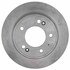 18A2853A by ACDELCO - Disc Brake Rotor - 5 Lug Holes, Cast Iron, Plain, Solid, Turned Ground, Rear