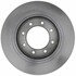 18A2933A by ACDELCO - Disc Brake Rotor - 8 Lug Holes, Cast Iron, Non-Coated, Plain, Vented, Front