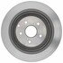 18A2943A by ACDELCO - Disc Brake Rotor - 5 Lug Holes, Cast Iron, Plain, Solid, Turned Ground, Rear