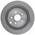 18A2958A by ACDELCO - Disc Brake Rotor - 5 Lug Holes, Cast Iron, Plain, Solid, Turned Ground, Rear