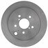 18A2958A by ACDELCO - Disc Brake Rotor - 5 Lug Holes, Cast Iron, Plain, Solid, Turned Ground, Rear