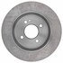 18A2959A by ACDELCO - Disc Brake Rotor - 4 Lug Holes, Cast Iron, Plain, Solid, Turned Ground, Rear
