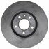 18A2955A by ACDELCO - Disc Brake Rotor - 6 Lug Holes, Cast Iron, Non-Coated, Plain, Vented, Front