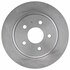 18A2963A by ACDELCO - Disc Brake Rotor - 5 Lug Holes, Cast Iron, Non-Coated, Plain Solid, Rear