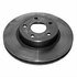 18A346AC by ACDELCO - Disc Brake Rotor - 5 Lug Holes, Cast Iron, Coated, Plain Vented, Front